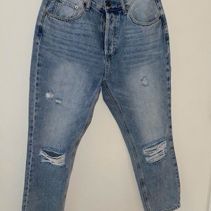 Vici Dani distressed high rise denim never worn